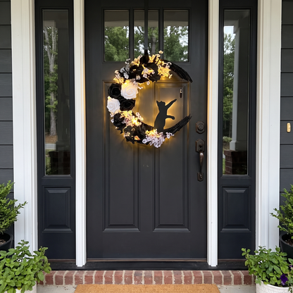 Handmade Luna's Moon Wreath