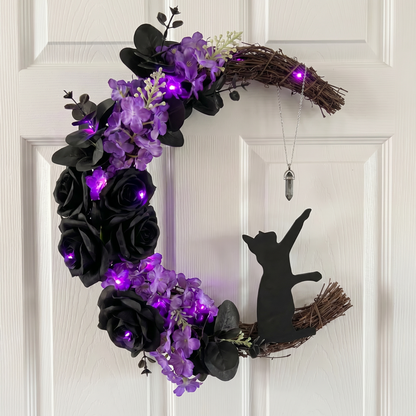 Handmade Luna's Moon Wreath