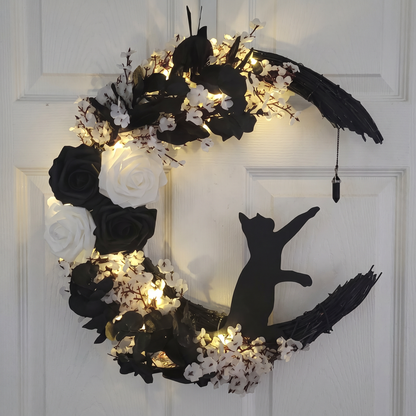 Handmade Luna's Moon Wreath