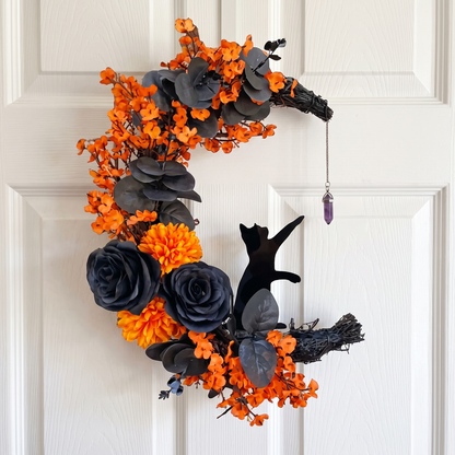 Handmade Luna's Moon Wreath