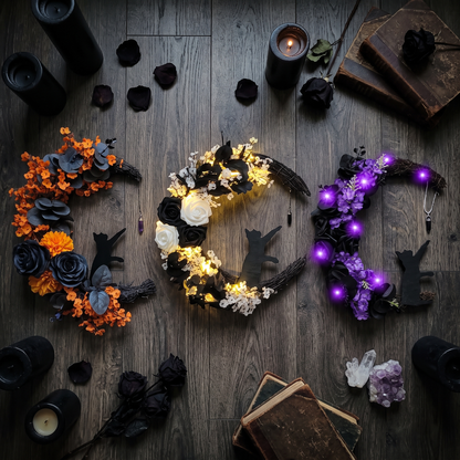 Handmade Luna's Moon Wreath